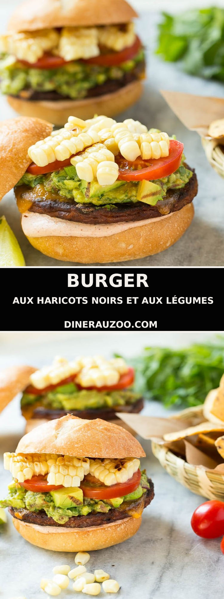 Burger aux Haricots Noirs et aux Legumes1