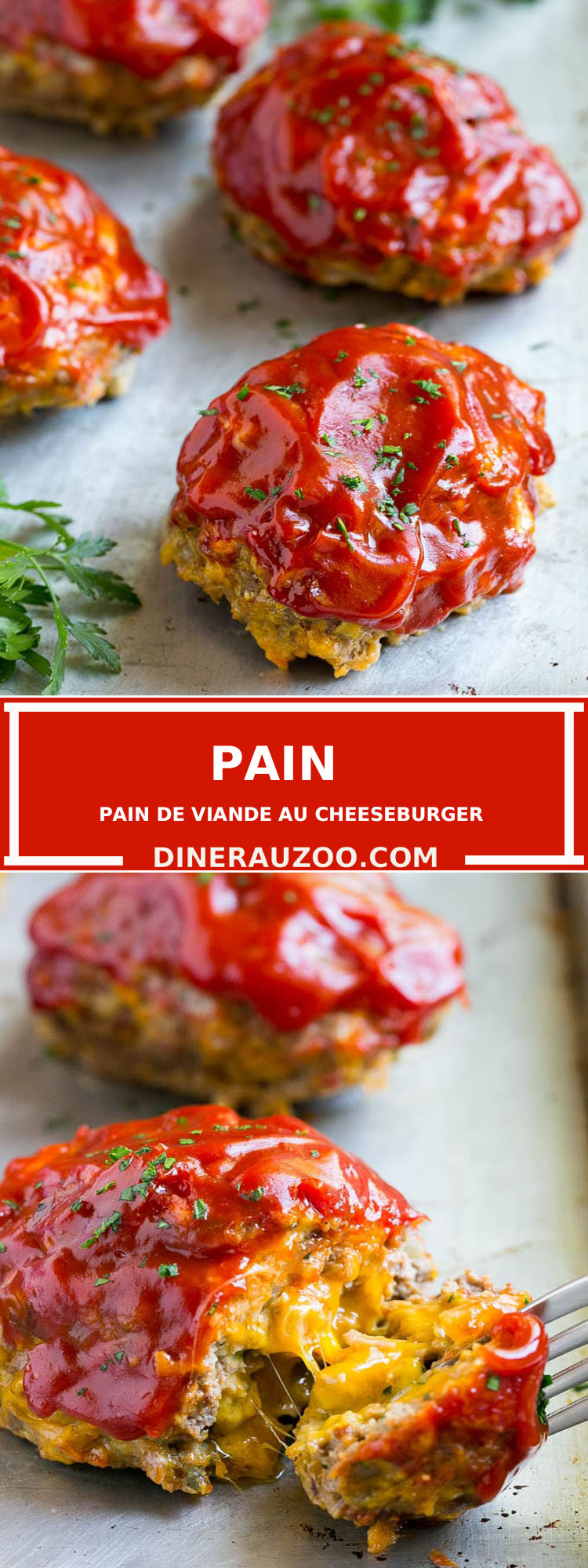 Pain de viande au cheeseburger1